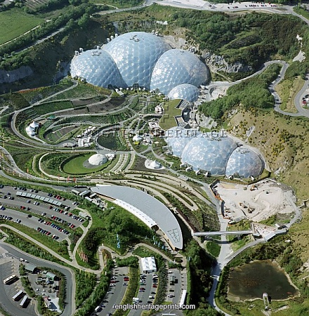 eden project in cornwall				